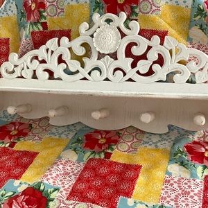Shabby Chic white shelf